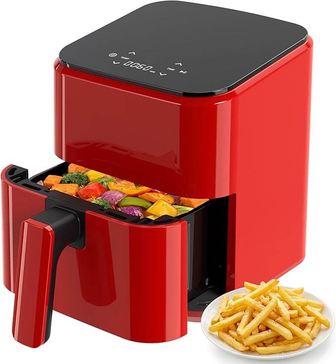 3.17 QT Digital Air Fryer - Compact and Efficient Cooking